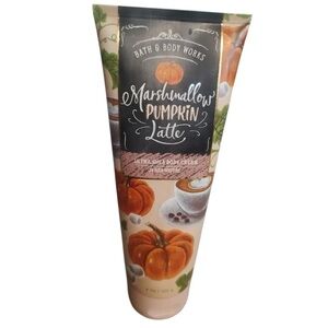 Bath & Body Works Marshmallow Pumpkin Latte Ultra Shea Body Cream 8oz Lotion NEW